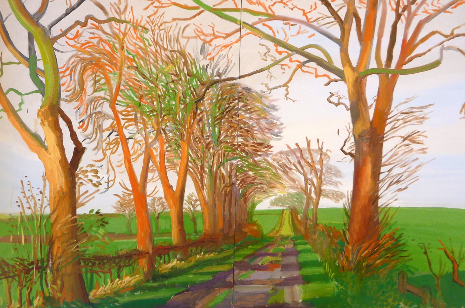 l'automne de David Hockney par Mademoiselle Parfumette